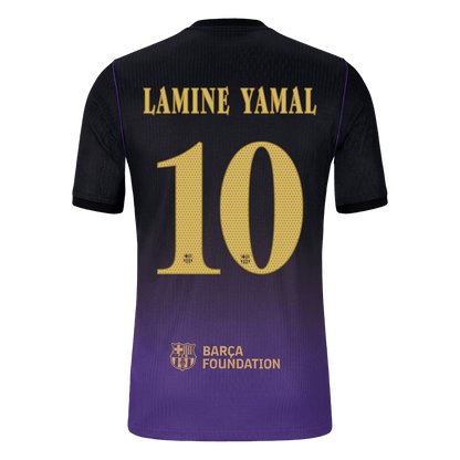 Barcelona Udebanetrøje 2026/27 – LAMINE YAMAL #10 – UCL [Spillerversion]