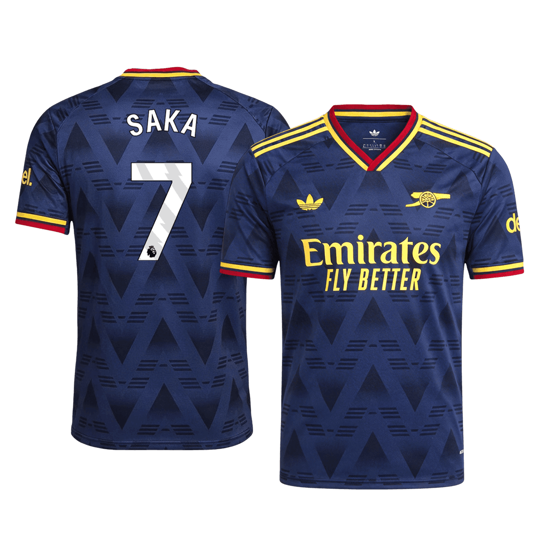 Arsenal Udebanetrøje 2026/27 – SAKA #7 [Spillerversion]