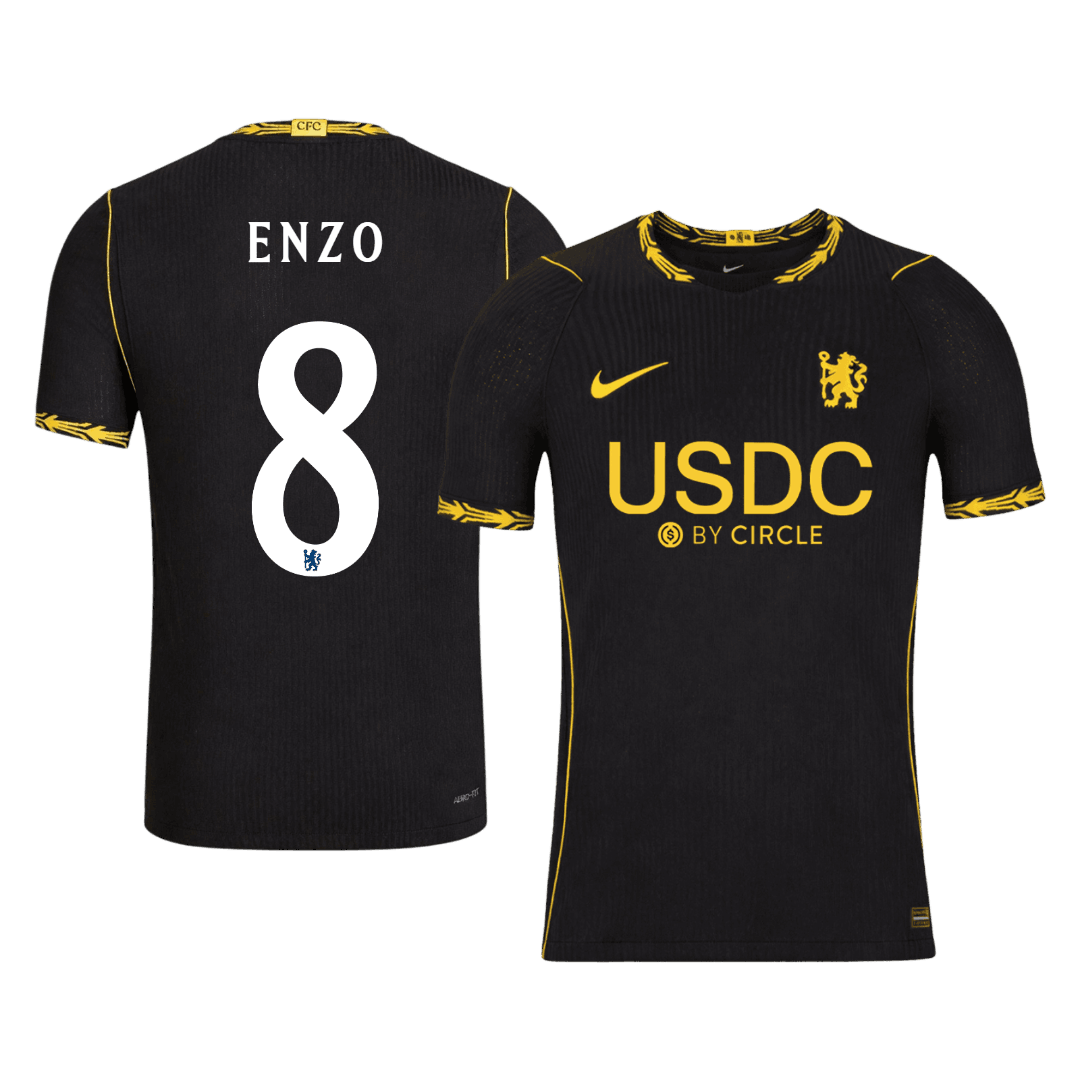Chelsea Udebanetrøje 2026/27 – ENZO #8 – UCL [Spillerversion]