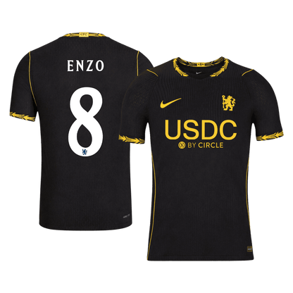 Chelsea Udebanetrøje 2026/27 – ENZO #8 – UCL [Spillerversion]