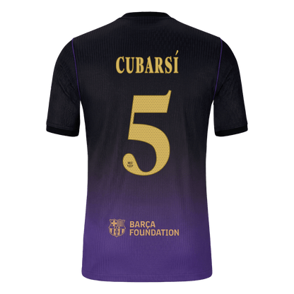 Barcelona Udebanetrøje 2026/27 – CUBARSÍ #5 – UCL [Spillerversion]