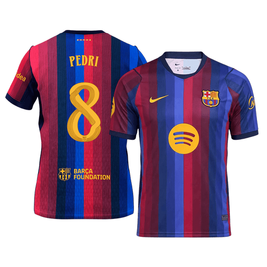 Barcelona Hjemmebanetrøje 2026/27 – PEDRI #8 – UCL