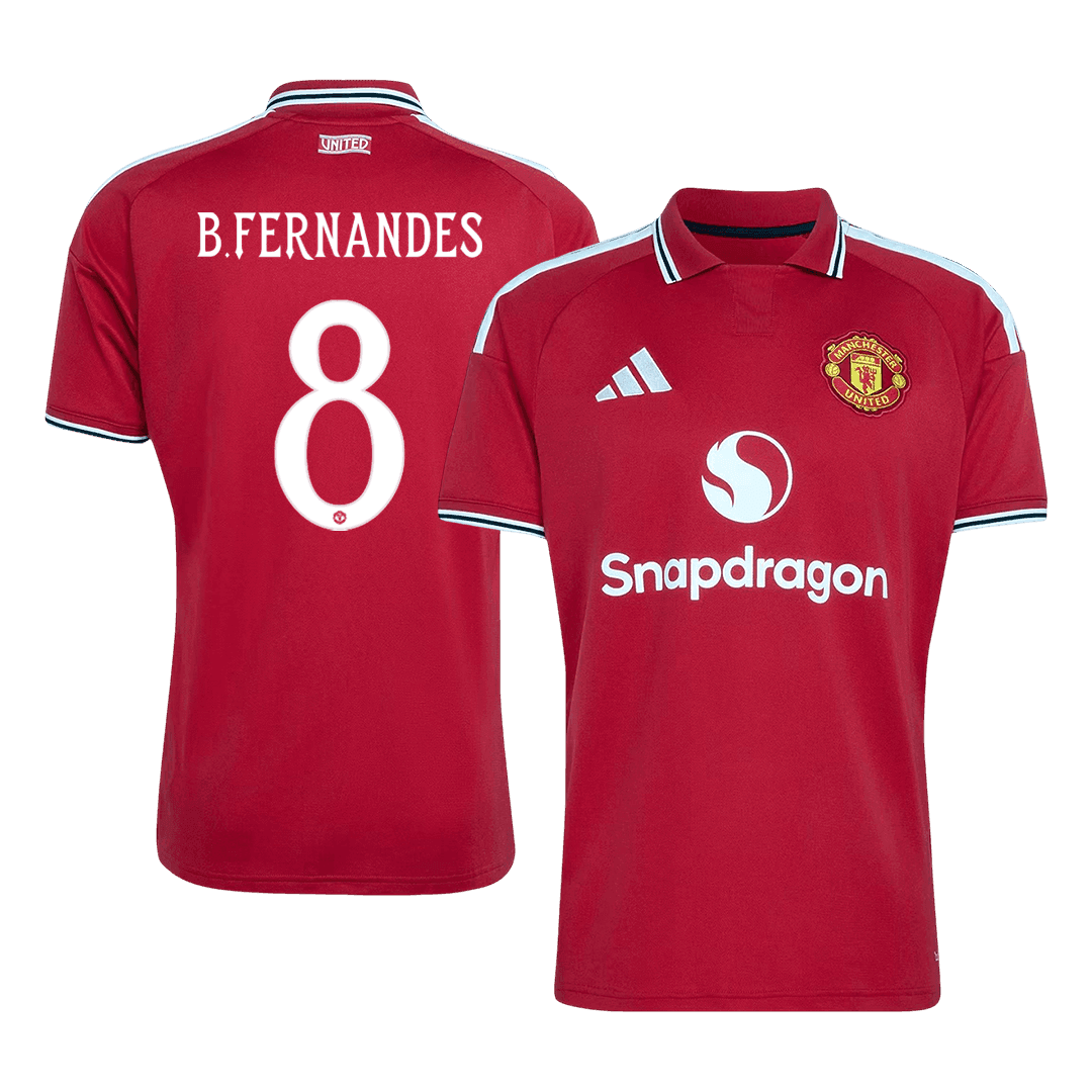 Manchester United Hjemmebanetrøje 2026/27 – B.FERNANDES #8 – UCL