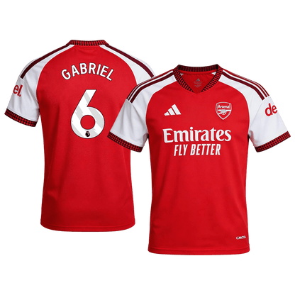 Arsenal Hjemmebanetrøje 2026/27 – GABRIEL #6 [Spillerversion]