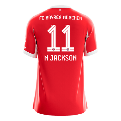 Bayern Munich Hjemmetrøje 2025/26 N.JACKSON #11 [PREMIUM]