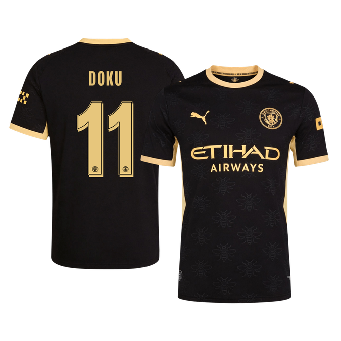 Manchester City Udebanetrøje 2026/27 – DOKU #11 [Spillerversion]