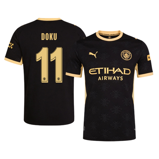 Manchester City Udebanetrøje 2026/27 – DOKU #11 [Spillerversion]
