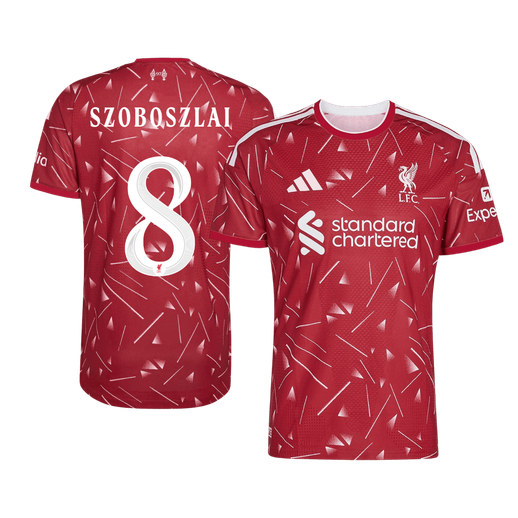 Liverpool Hjemmebanetrøje 2026/27 – SZOBOSZLAI #8 [Spillerversion]