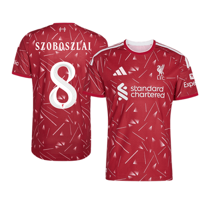 Liverpool Hjemmebanetrøje 2026/27 – SZOBOSZLAI #8 [Spillerversion]