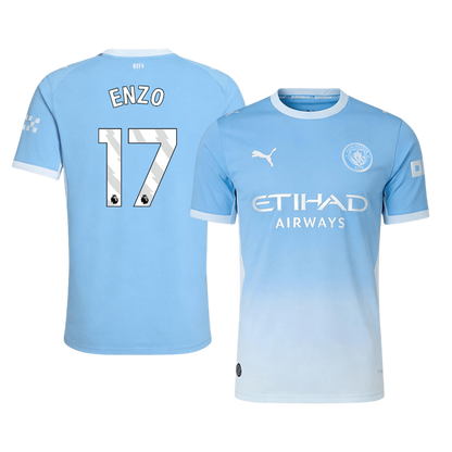 Manchester City Hjemmebanetrøje 2026/27 – ENZO #17 [Spillerversion]