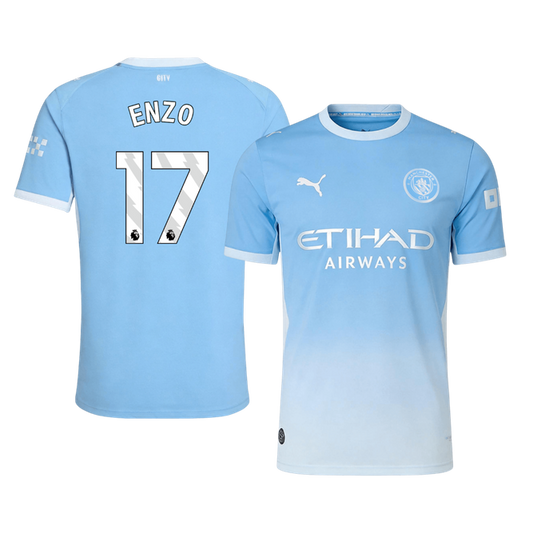 Manchester City Hjemmebanetrøje 2026/27 – ENZO #17 [Spillerversion]