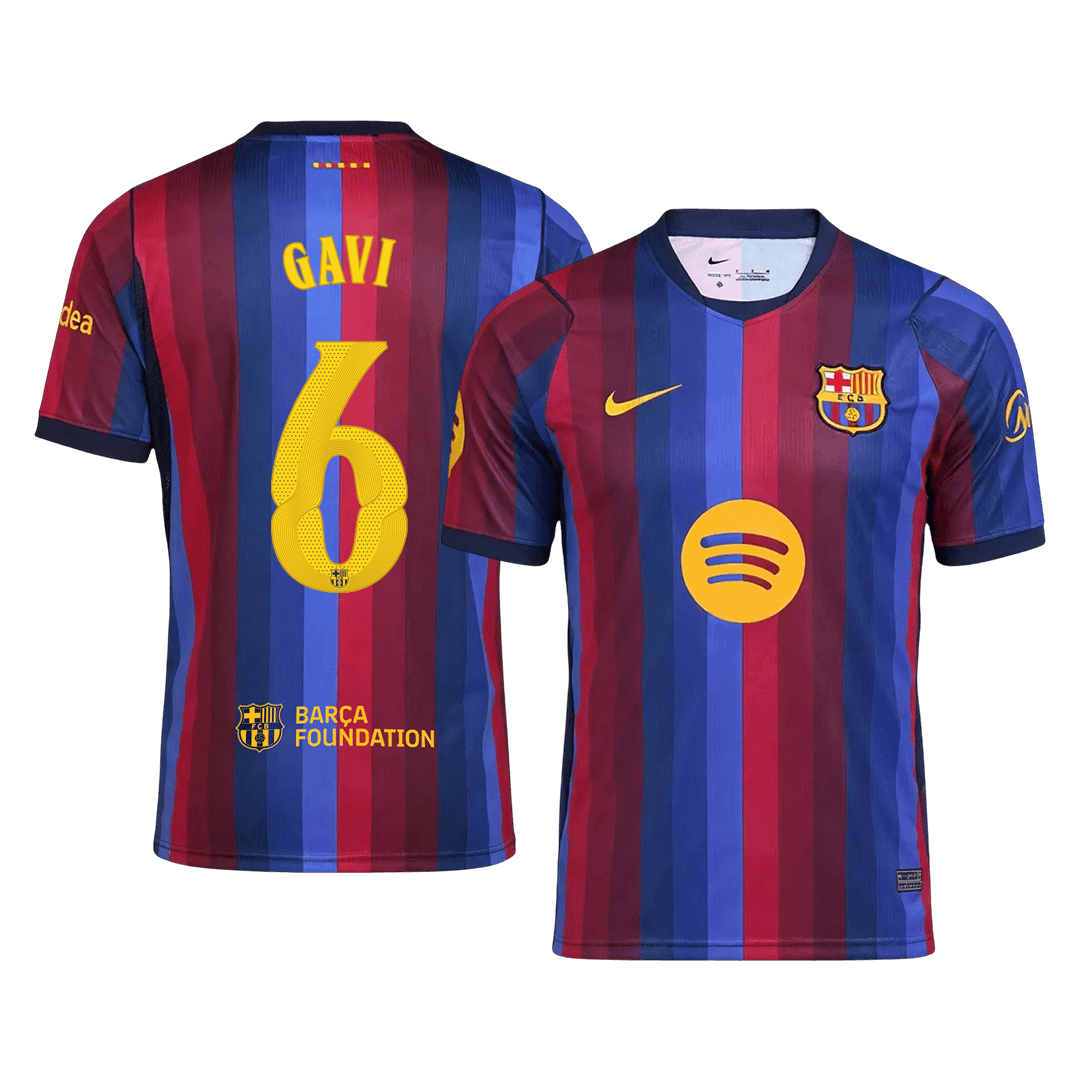 Barcelona Hjemmebanetrøje 2026/27 – GAVI #6 – UCL