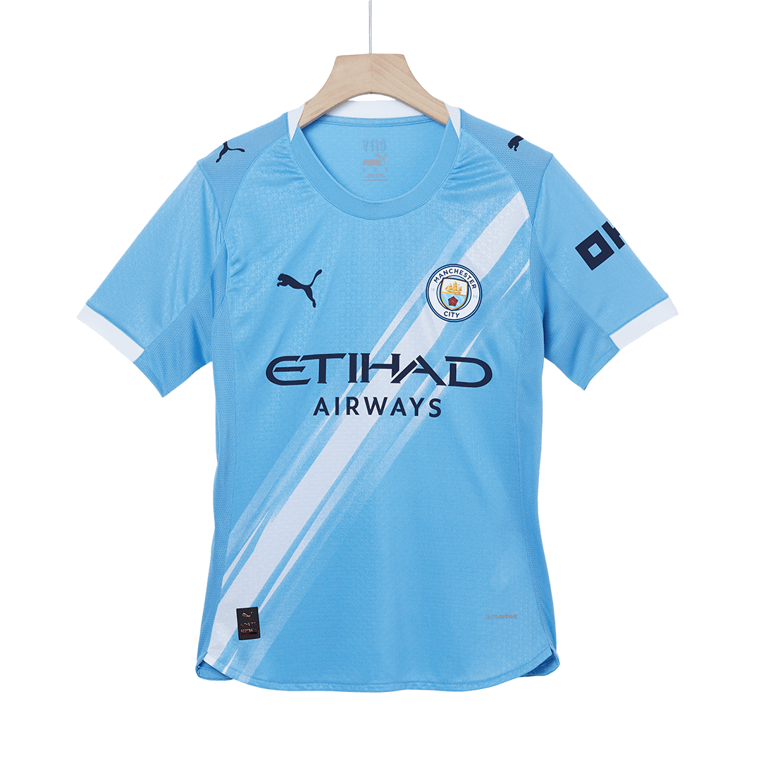 Manchester City Hjemmebanetrøje Spillerversion 2025/26 DE BRUYNE #17
