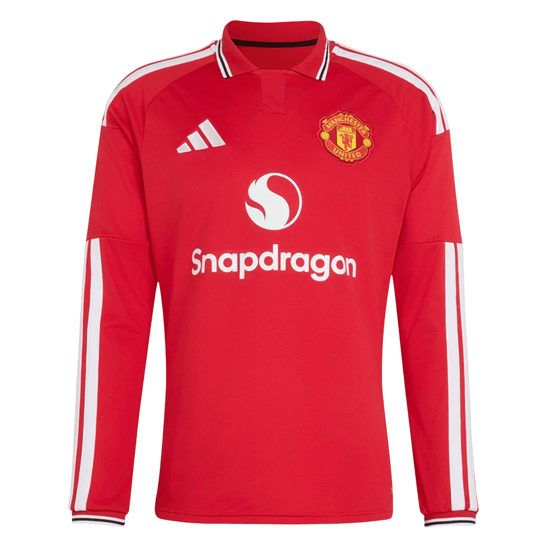 Manchester United Hjemmebanetrøje Lange Ærmer 2026/27