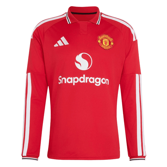 Manchester United Hjemmebanetrøje Lange Ærmer 2026/27
