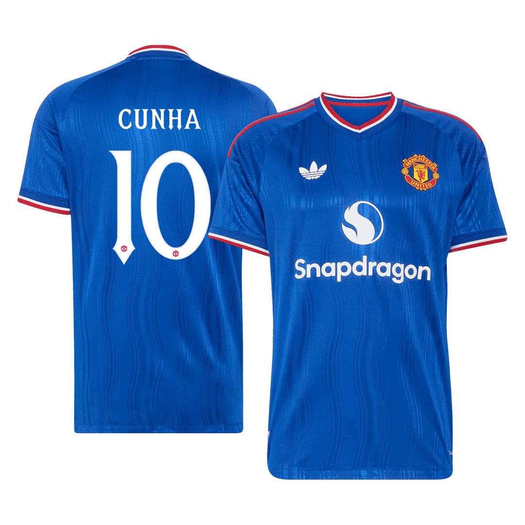 Manchester United Udebanetrøje 2026/27 – CUNHA #10 – UCL [Spillerversion]