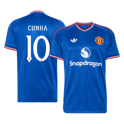 Manchester United Udebanetrøje 2026/27 – CUNHA #10 – UCL [Spillerversion]