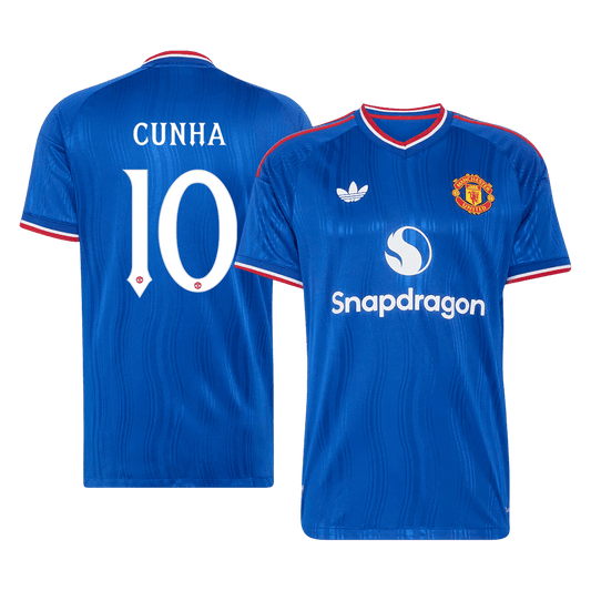 Manchester United Udebanetrøje 2026/27 – CUNHA #10 – UCL [Spillerversion]