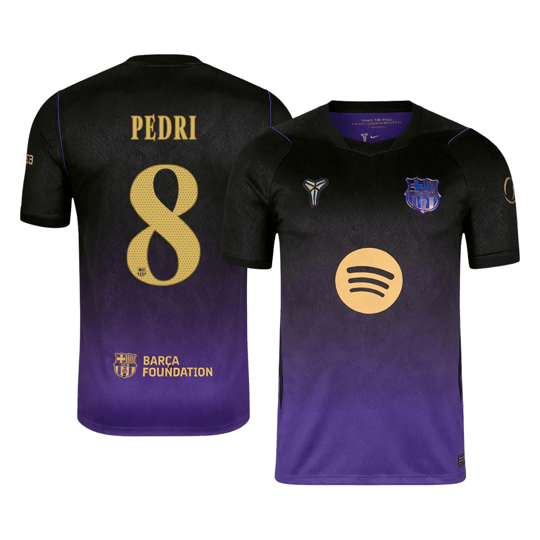 Barcelona Udebanetrøje 2026/27 – PEDRI #8 – UCL