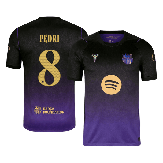 Barcelona Udebanetrøje 2026/27 – PEDRI #8 – UCL