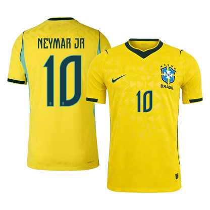 Brazil World Cup Hjemmebanetrøje Spillerversion 2026 NEYMAR JR #10
