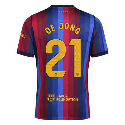 Barcelona Hjemmebanetrøje 2026/27 – DE JONG #21