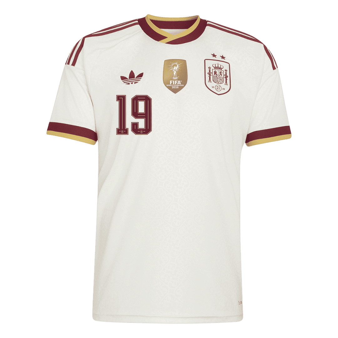 [Champion Edition] Spanien Udebanetrøje VM 2026 – LAMINE YAMAL #19