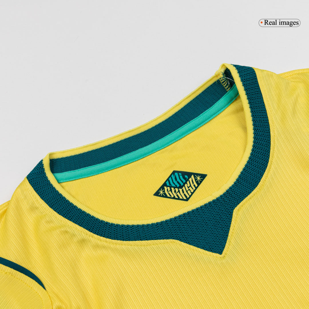 Brasilien Hjemmebanetrøje Kvinde VM 2026 – Billede 3