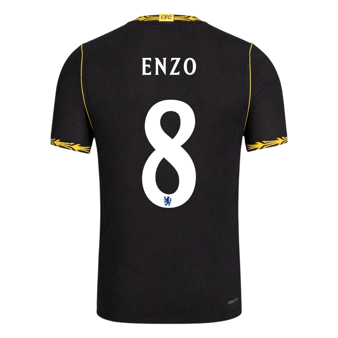 Chelsea Udebanetrøje 2026/27 – ENZO #8 – UCL [Spillerversion]