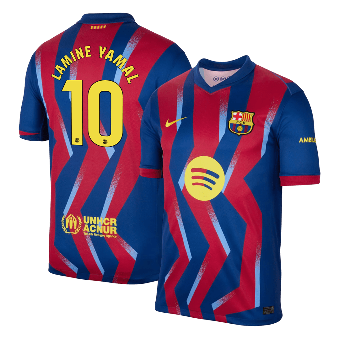 Barcelona Fjerdetrøje 2025/26 LAMINE YAMAL #10