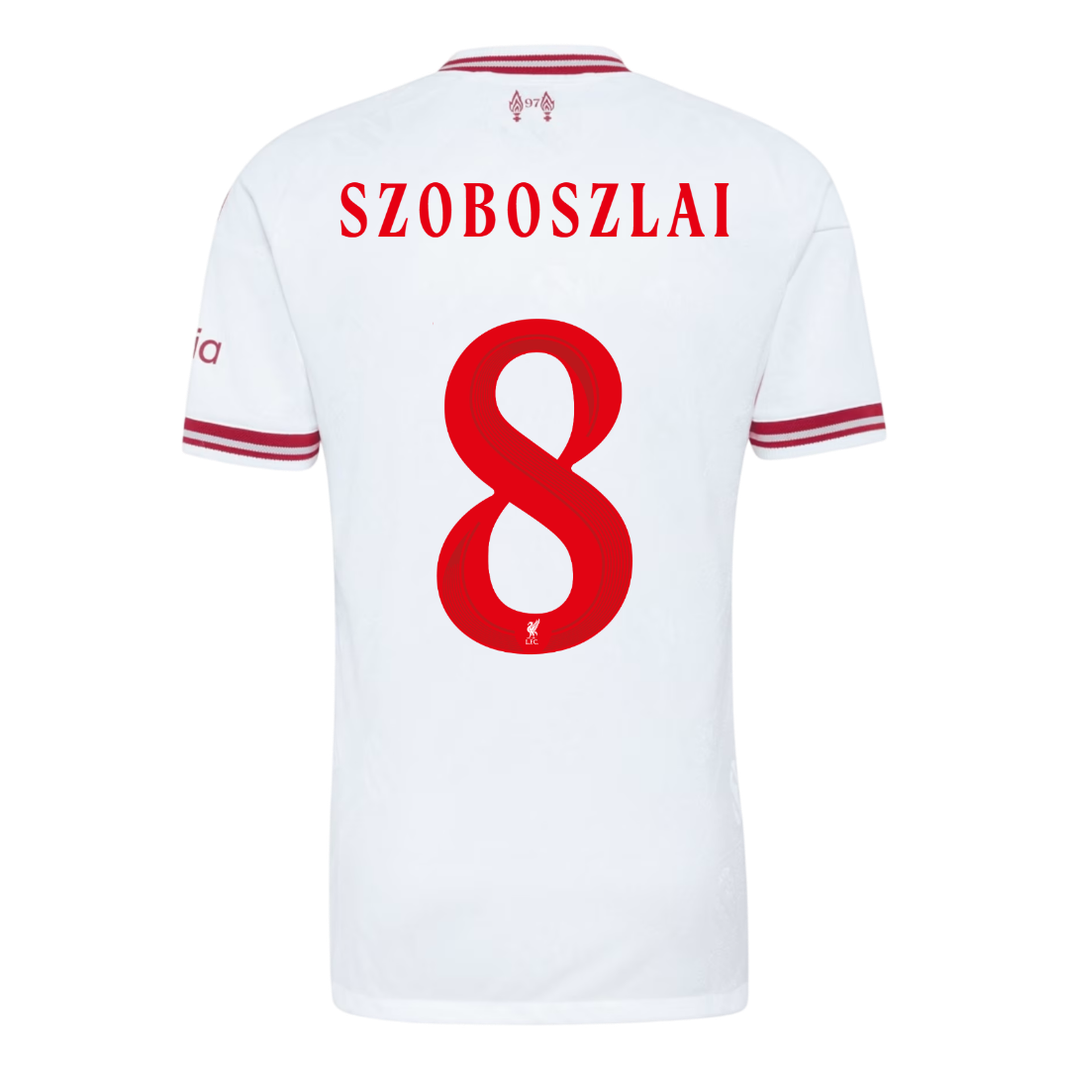 Liverpool Udebanetrøje 2026/27 – SZOBOSZLAI #8 [Spillerversion]