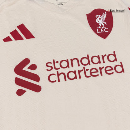 Liverpool Udebanebanetrøje Spillerversion 2025/26 ISAK ##9
