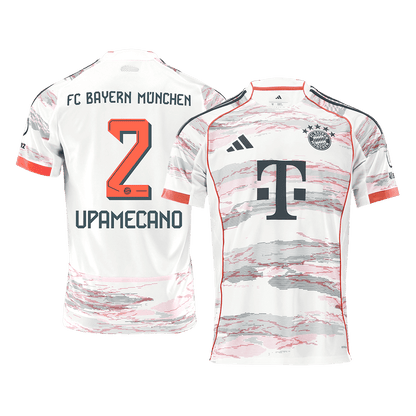 Bayern Munich Udebanetrøje 2025/26 UPAMECANO #2