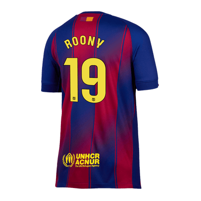 Barcelona Hjemmetrøje 2025/26 ROONY #19
