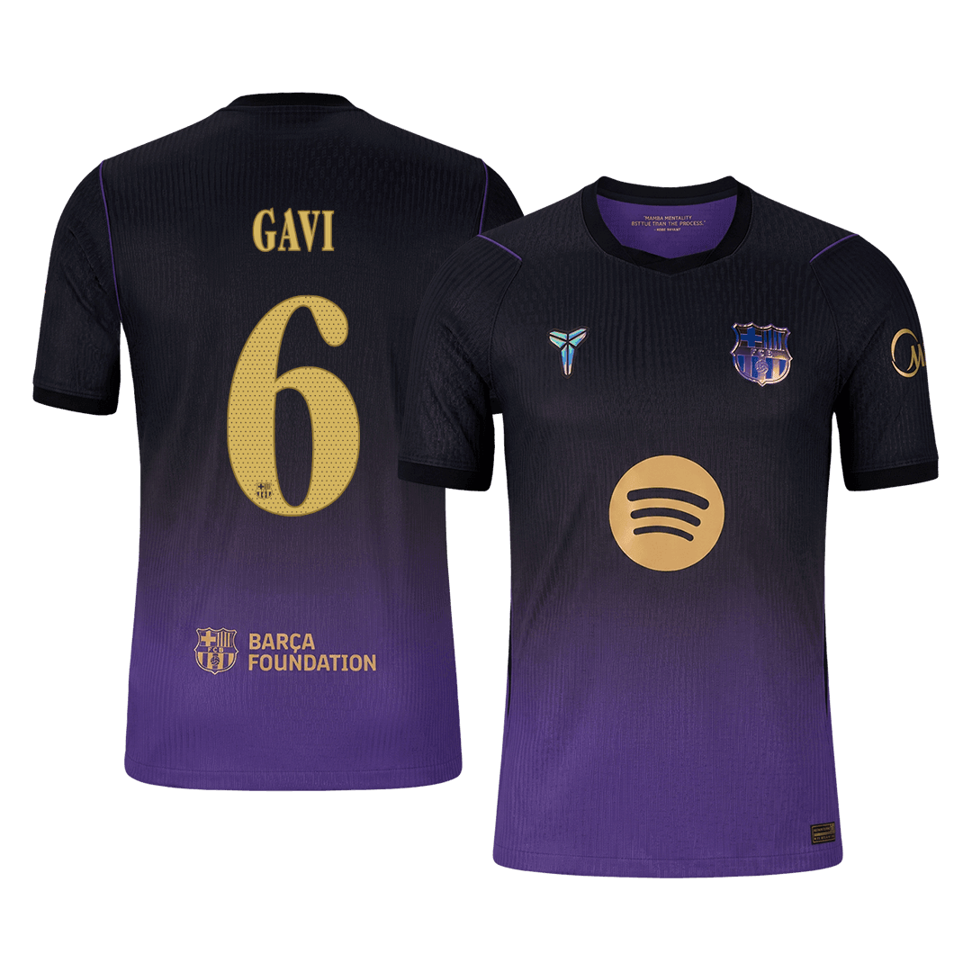 Barcelona Udebanetrøje 2026/27 – GAVI #6 – UCL [Spillerversion]