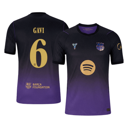 Barcelona Udebanetrøje 2026/27 – GAVI #6 – UCL [Spillerversion]