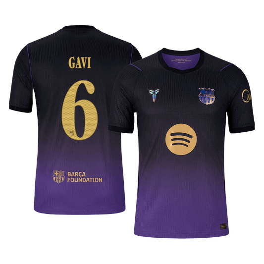 Barcelona Udebanetrøje 2026/27 – GAVI #6 – UCL [Spillerversion]