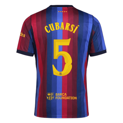 Barcelona Hjemmebanetrøje 2026/27 – CUBARSÍ #5 – UCL