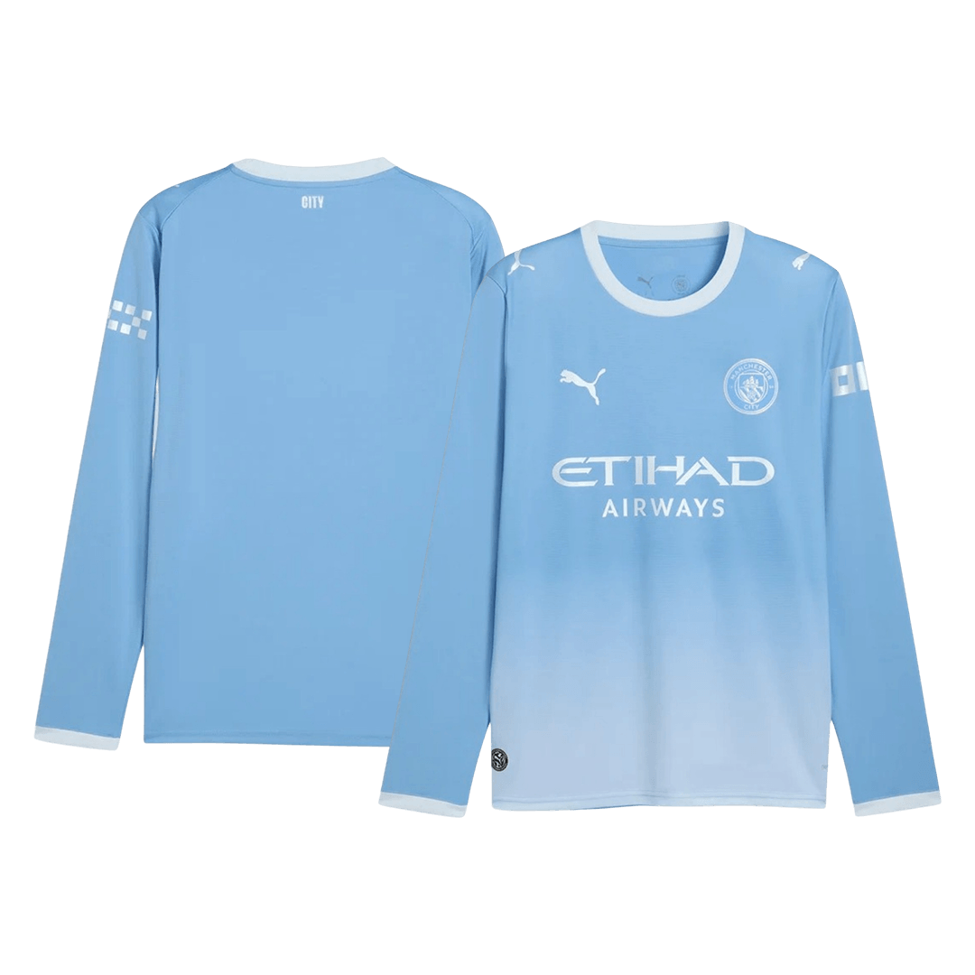 Manchester City Hjemmebanetrøje Lange Ærmer 2026/27