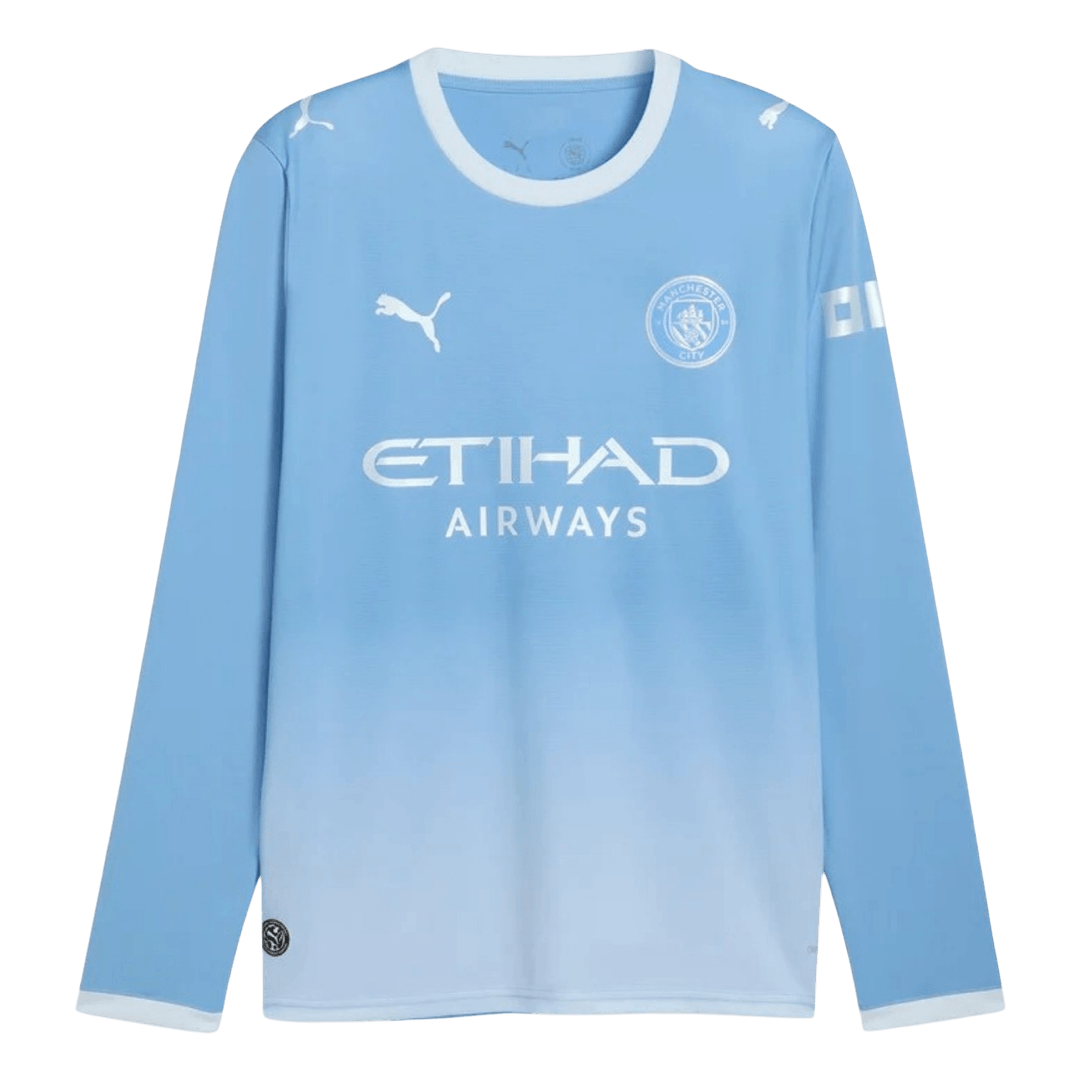 Manchester City Hjemmebanetrøje Lange Ærmer 2026/27