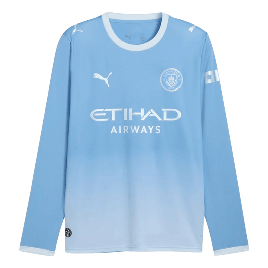 Manchester City Hjemmebanetrøje Lange Ærmer 2026/27