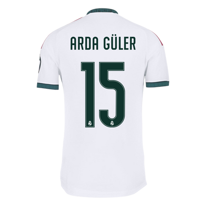 Real Madrid Hjemmebanetrøje 2026/27 – ARDA GÜLER #15 [Spillerversion]