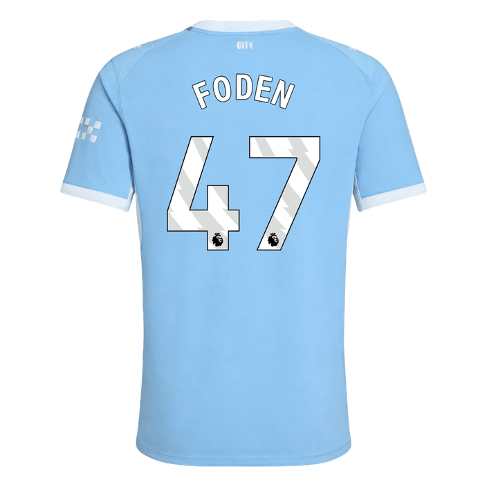 Manchester City Hjemmebanetrøje 2026/27 – FODEN #47 [Spillerversion]