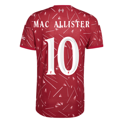 Liverpool Hjemmebanetrøje 2026/27 – MAC ALLISTER #10 [Spillerversion]