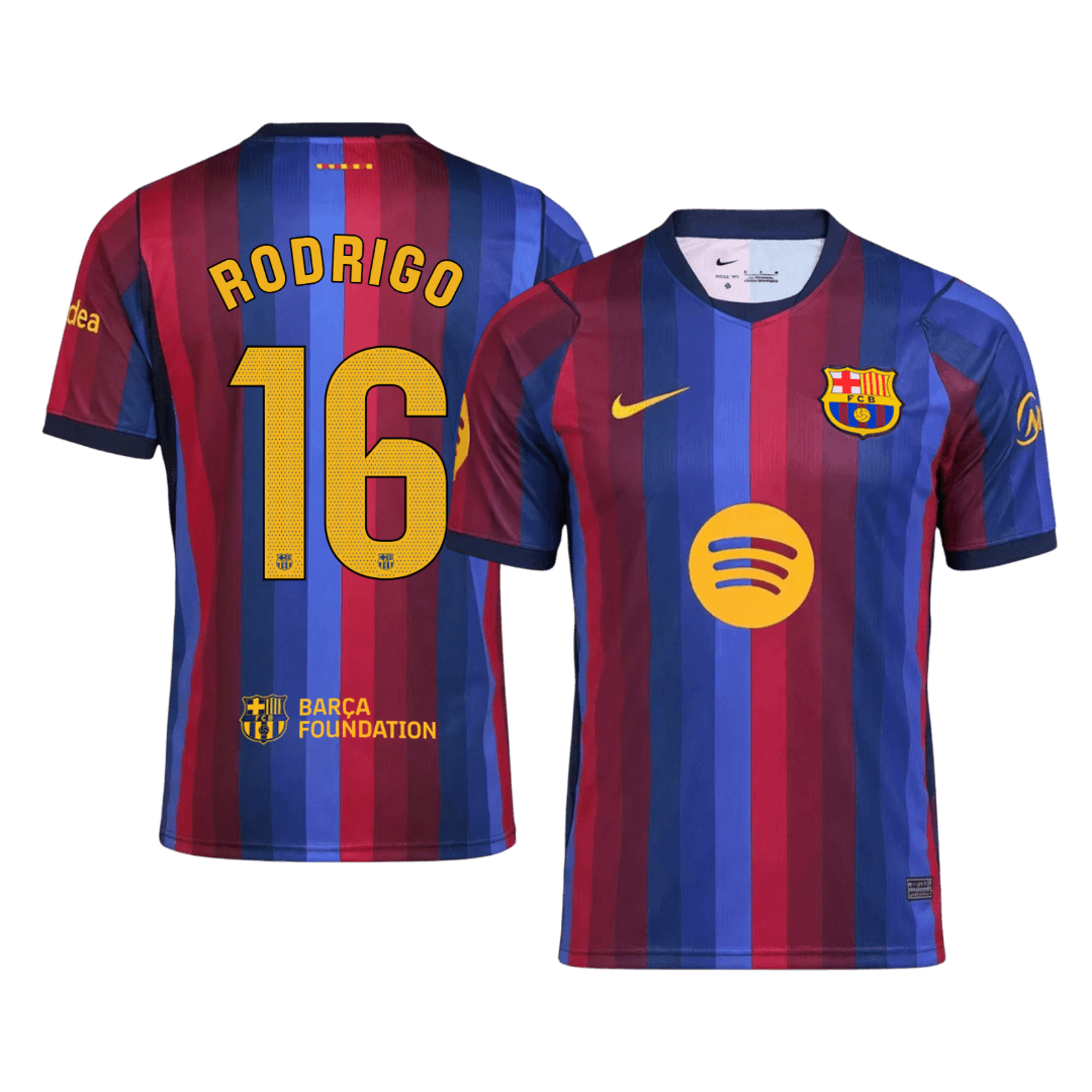 Barcelona Hjemmebanetrøje 2026/27 – RODRIGO #16