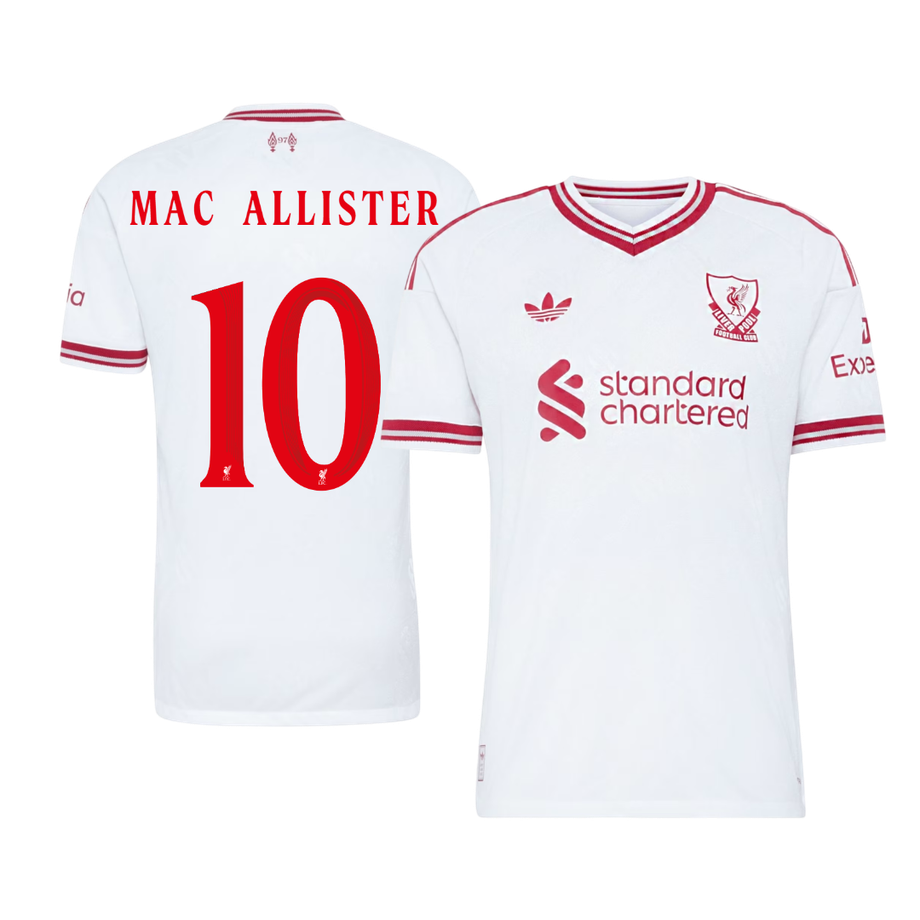 Liverpool Udebanetrøje 2026/27 – MAC ALLISTER #10 [Spillerversion]