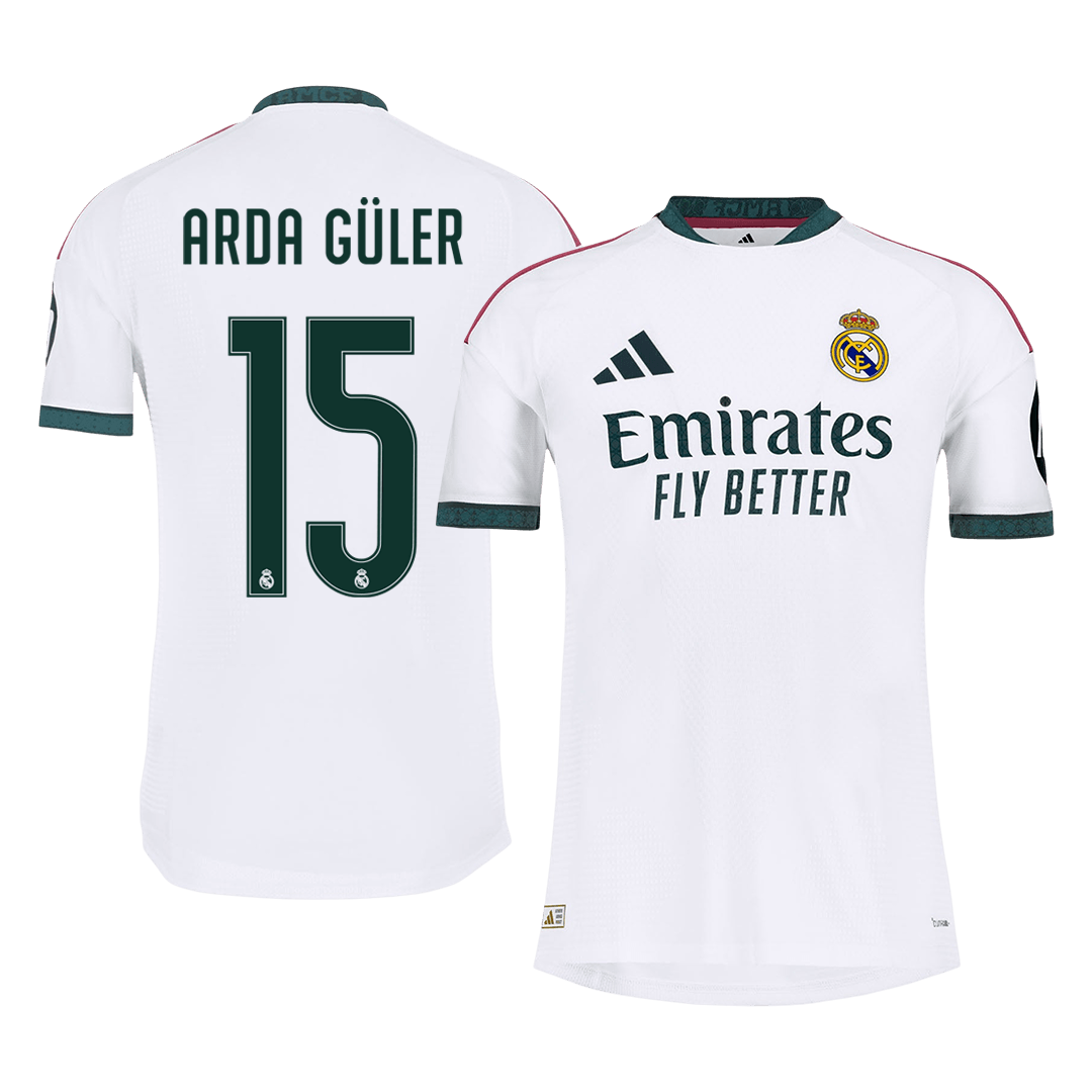 Real Madrid Hjemmebanetrøje 2026/27 – ARDA GÜLER #15 [Spillerversion]