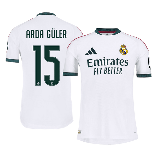 Real Madrid Hjemmebanetrøje 2026/27 – ARDA GÜLER #15 [Spillerversion]