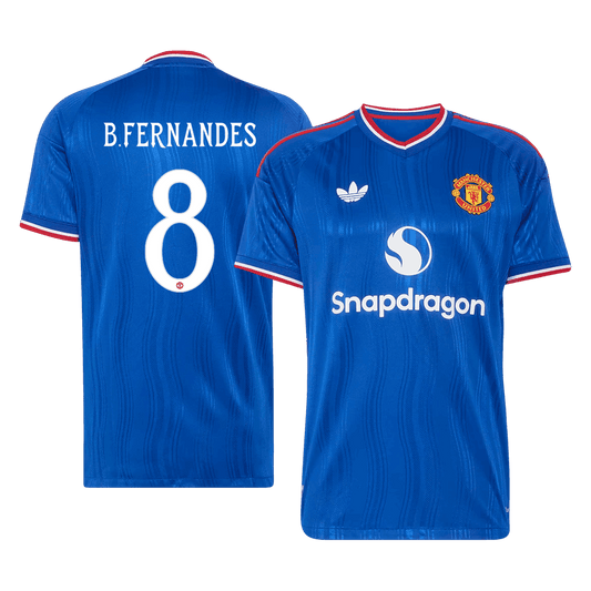 Manchester United Udebanetrøje 2026/27 – B. FERNANDES #8 – UCL [Spillerversion]