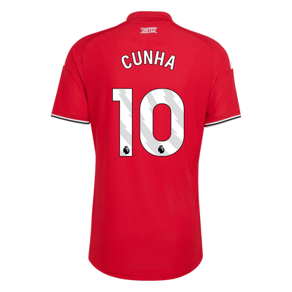 Manchester United Hjemmebanetrøje 2026/27 – CUNHA #10 [Spillerversion]
